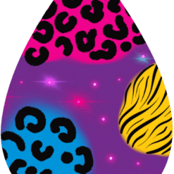 90s Girl Abstract Teardrop Earrings - Render