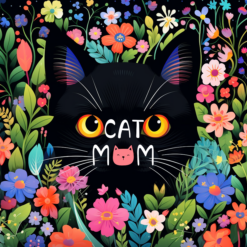 20oz Tumbler_ _Cat mom_ saying - Render