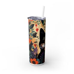All I Need is Coffee and my Cat 20oz Tumbler - Left