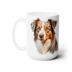 Australian Shepherd 15oz Mug - Left