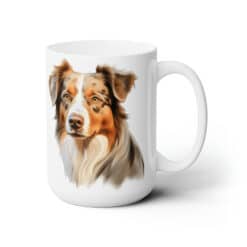 Australian Shepherd 15oz Mug - Right