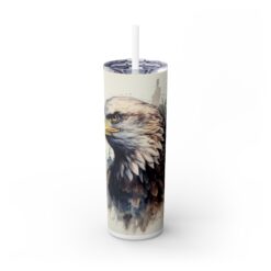 Bald Eagle Head 20oz Tumbler - Front