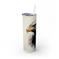 Bald Eagle Head 20oz Tumbler - Left