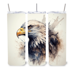 Bald Eagle Head 20oz Tumbler - Lifestyle