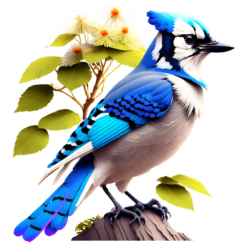 Blue Jay 15oz Mug - Render