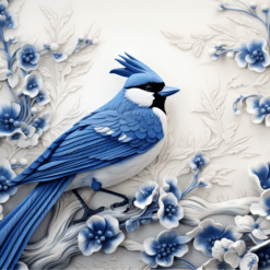 Blue Jay 20oz Tumbler - Render