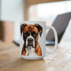 Boxer 15oz Mug - Lifestyle