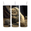Cat Knitting 20oz Tumbler - Lifestyle