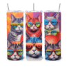 Cats with Sunglasses 20oz Tumbler - Lifestyle