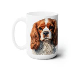 Cavalier King Charles Spaniel 15oz Mug - Left