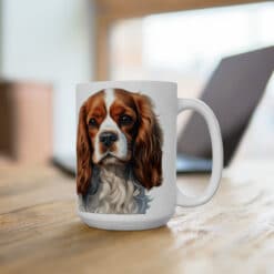 Cavalier King Charles Spaniel 15oz Mug - Lifestyle