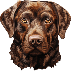 Chocolate Lab 15oz Mug - Render