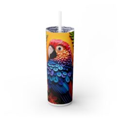 Colourful Parrot 20oz Tumbler - Front
