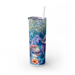 Cute Dolphins Playing on Coral Reef 20oz Tumbler - Left