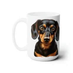 Dachshund 15oz Mug - Left