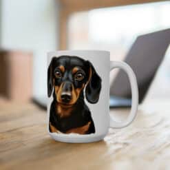 Dachshund 15oz Mug - Lifestyle