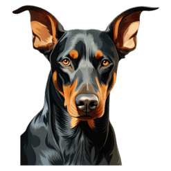 Doberman Pinscher 15oz Mug - Render