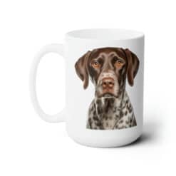 German Shorthaired Pointer 15oz Mug - Left