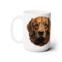 Golden Retriever 15oz Mug - Left