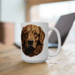 Golden Retriever 15oz Mug - Lifestyle
