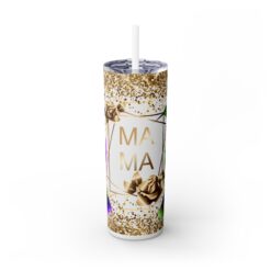 Hummingbirds MAMA on White Background 20oz Tumbler - Front