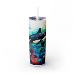 Killer Whale 20oz Tumbler - Front