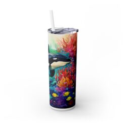 Killer Whale 20oz Tumbler - Right