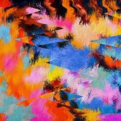 Multicolour Watercolour Abstract 20oz Tumbler - Render