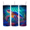 Neon Sea Turtle 20oz Tumbler - Lifestyle