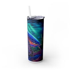 Neon Sea Turtle 20oz Tumbler - Right