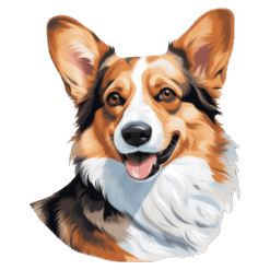 Pembroke Welsh Corgi 15oz Mug - Render