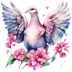 Pink Dove 15oz Mug - Render