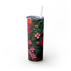 Pink Flamingo 20oz Tumbler - Left