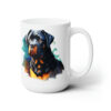 Rottweiler 15oz Mug - Right