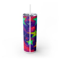 Trippy Stars Abstract 20oz Tumbler - Back