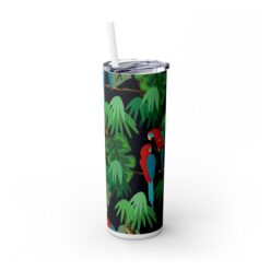 Tropical Summer Parrots in Palm Trees 20oz Tumbler - Right