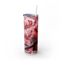 Winter Cardinals 20oz Tumbler - Left