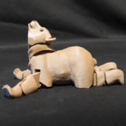 Articulated Toy Bear - Flat