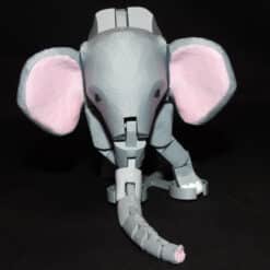 Articulated Toy Elephant - Front