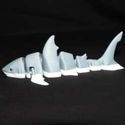 Articulated Toy Great White Shark - Left