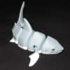 Articulated Toy Great White Shark - Top