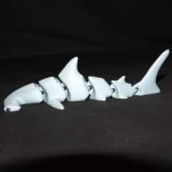 Articulated Toy Hammerhead Shark - Left
