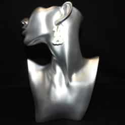 Easter Bunny Matte PLA 3D Printed Earrings - Head