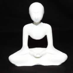 Monk Minimalist Meditation Sculpture