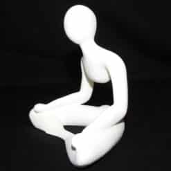 NObody Sentinel Minimalist Guardian Sculpture - Fuzzy - Left