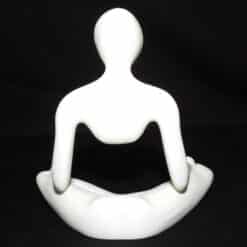 NObody Sentinel Minimalist Guardian Sculpture - Smooth - Back