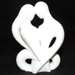 4ever Couple Minimalist Sculpture - Back