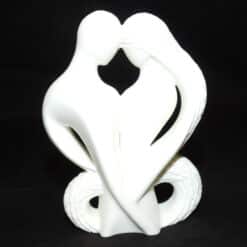 4ever Couple Minimalist Sculpture - Front