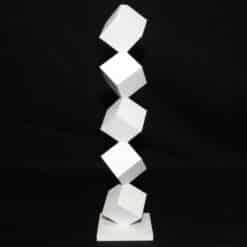 Anti Gravity Column Sculpture - Back