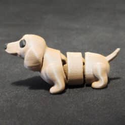 Articulated Cute Toy Dachshund - Left